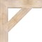 Ekena Millwork Traditional Block Smooth Bracket, Douglas Fir, 5 1/2"W x 30"D x 30"H BKT06X30X30TRA05SDF - alternate 4